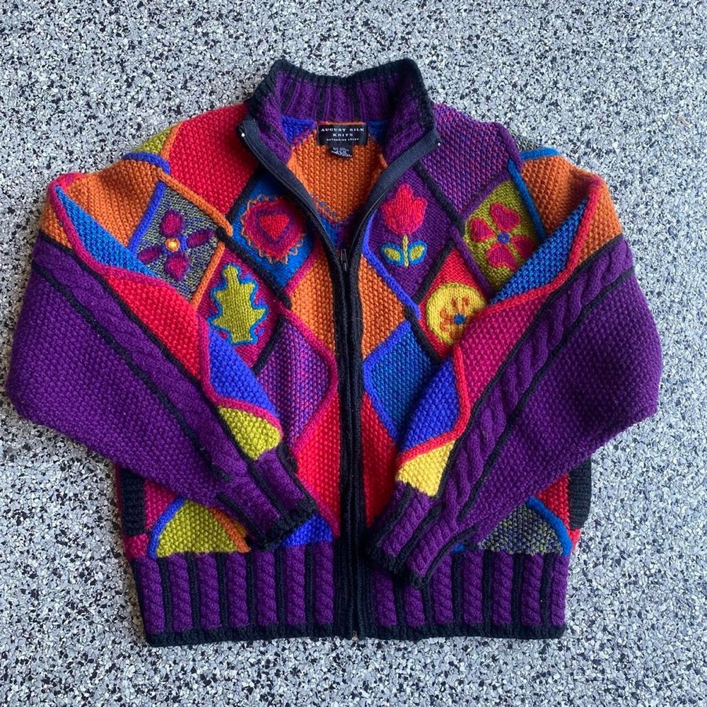 Colorful Wool Sweater